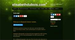 Desktop Screenshot of elisabethdubois.com